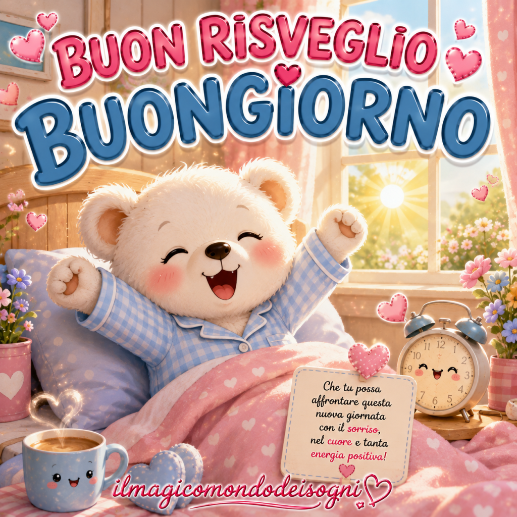 immagine di buongiorno con frase