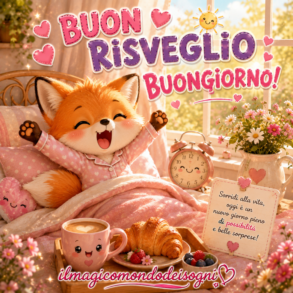 immagine di buongiorno con frase