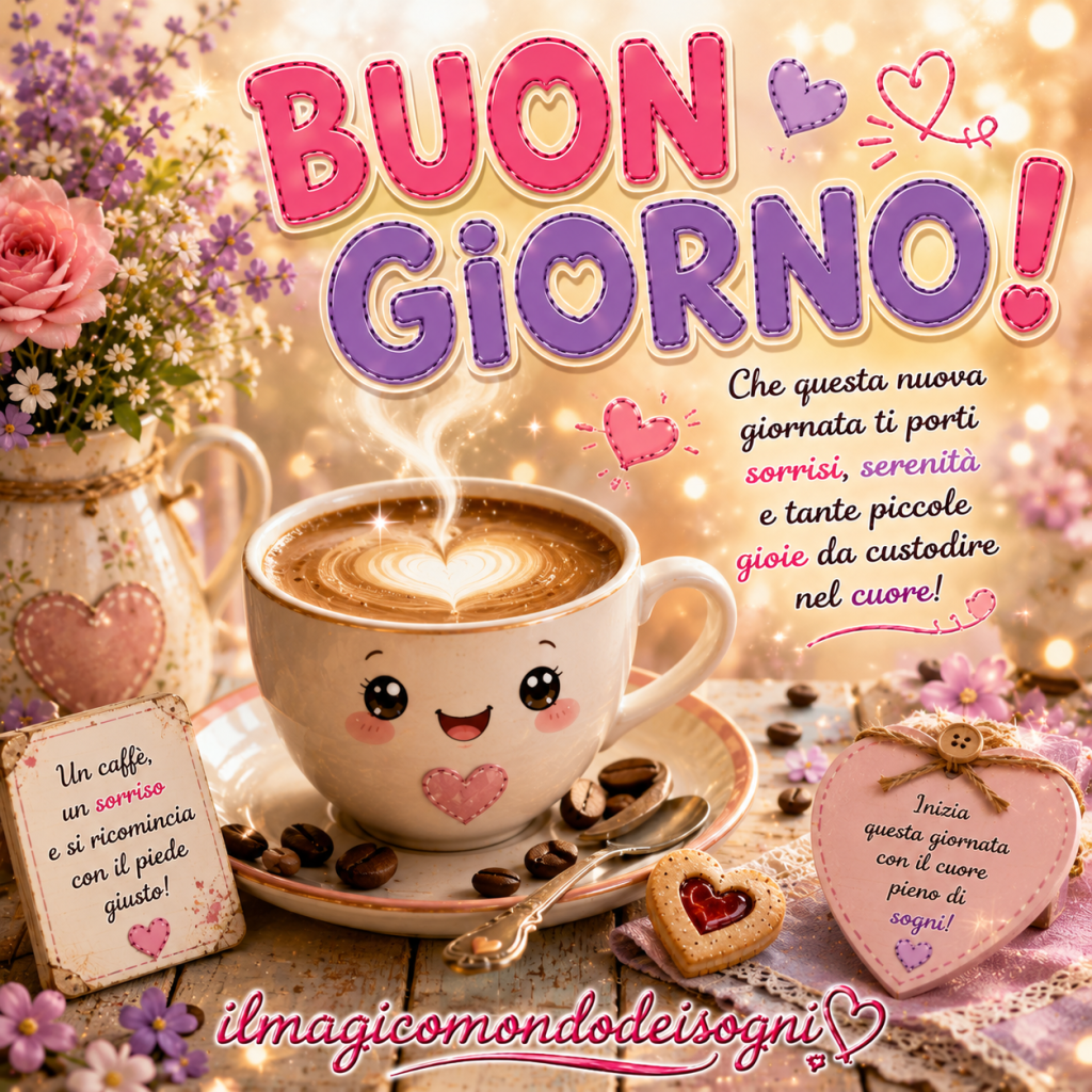 immagine di buongiorno con frase