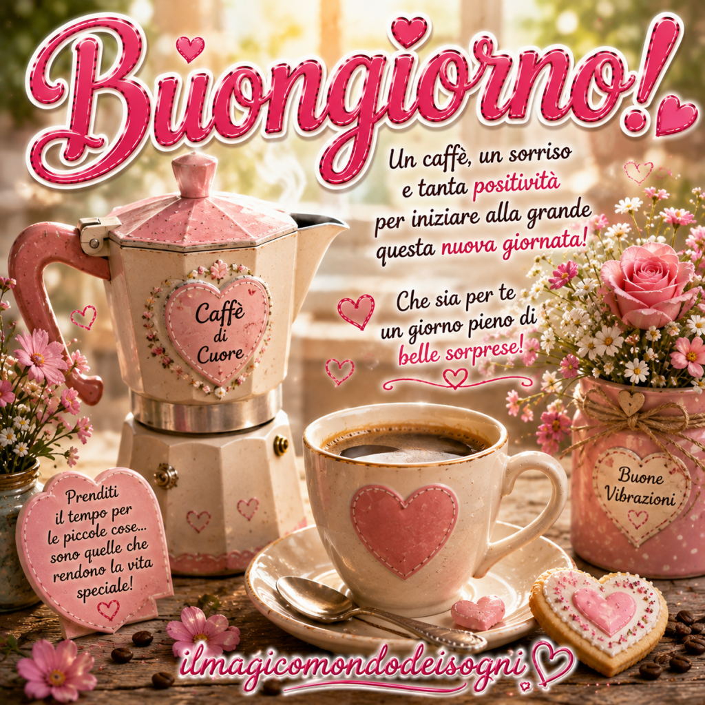 immagine di buongiorno con frase